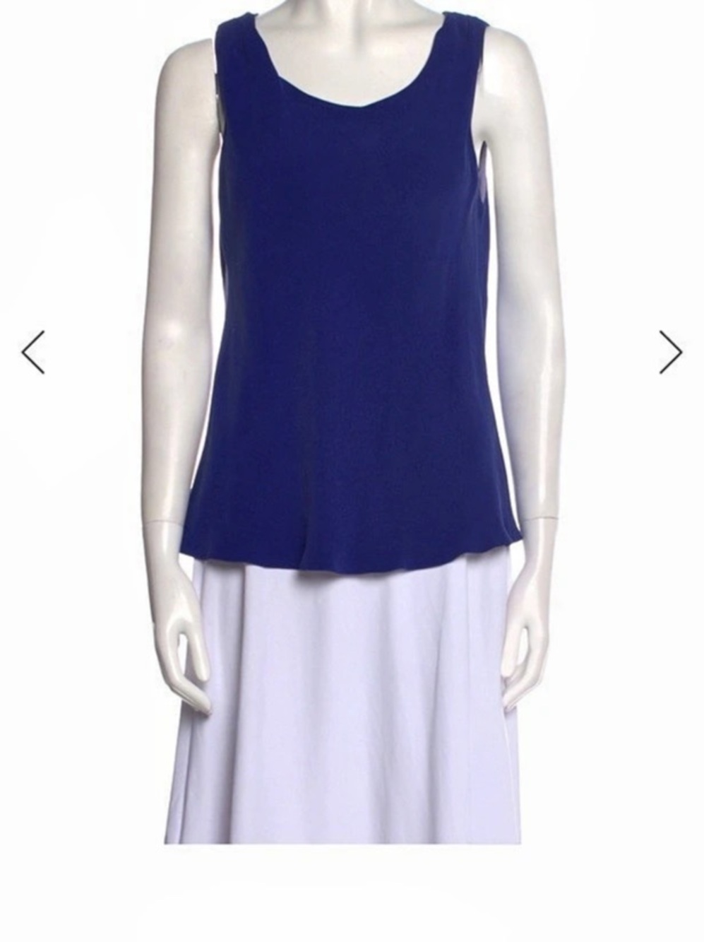 Blue Sleeveless Tank Top Like New